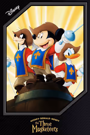 Mickey, Donald, Goofy: The Three Musketeers (2004) Set poster