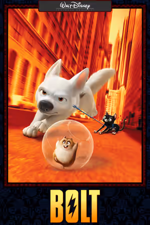 Bolt (2008) Set poster