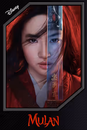 Mulan (2020) Set poster