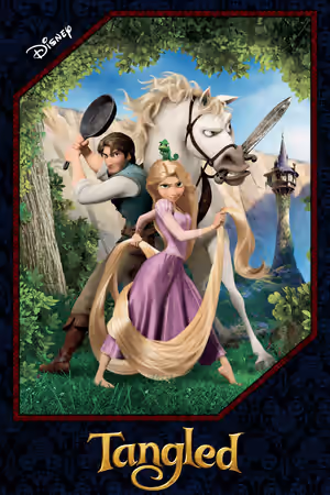 Tangled (2010) Set poster
