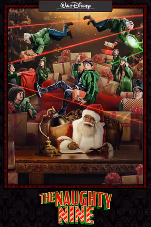 The Naughty Nine (2023) Set poster