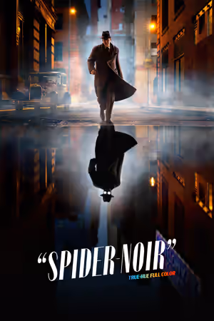 Spider-Noir True-Hue Full Color Cover poster