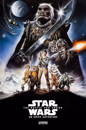 Ewoks: The Battle for Endor (1985) Set poster
