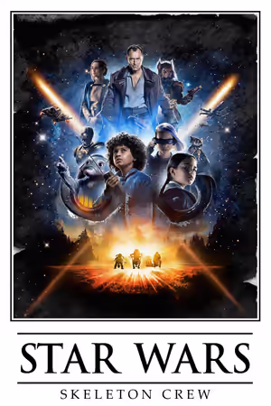 Star Wars: Skeleton Crew (2024) Set poster