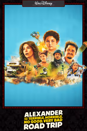Alexander and the Terrible, Horrible, No Good, Very Bad Road Trip (2025) Set poster