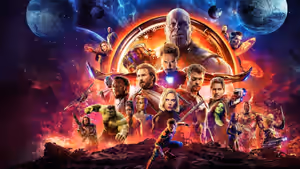 Avengers: Infinity War • Marvel Studios Logo backdrop