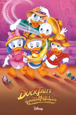 DuckTales: The Movie - Treasure of the Lost Lamp (1990) Set poster