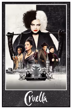 Cruella (2021) poster