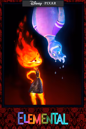 Elemental (2023) Set poster