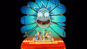 Rick and Morty (2013) Set backdrop