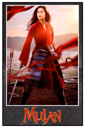 Mulan (2020) poster