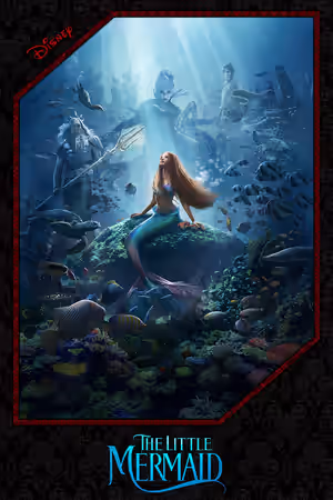 The Little Mermaid (2023) Set poster