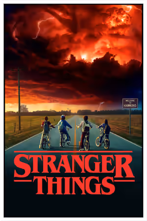 Stranger Things (2016) German poster