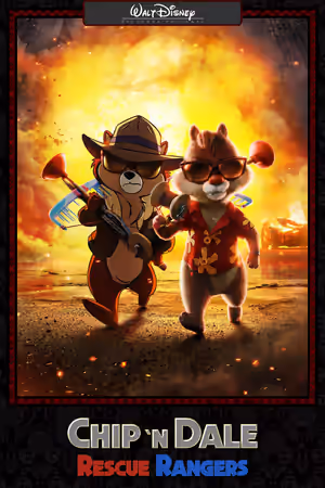 Chip 'n Dale: Rescue Rangers (2022) Set poster
