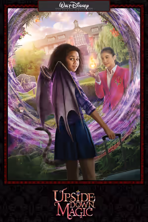 Upside-Down Magic (2020) Set poster