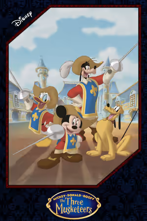Mickey, Donald, Goofy: The Three Musketeers (2004) Set poster