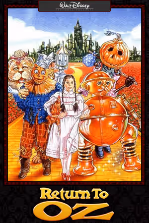 Return to Oz (1985) Set poster