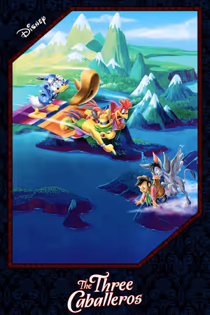 The Three Caballeros poster