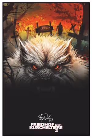 Pet Sematary II (1992) - German - Friedhof der Kuscheltiere 2 poster
