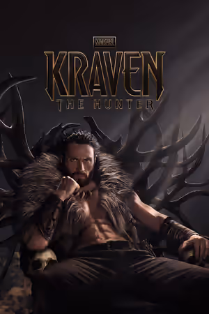 Kraven the Hunter • Marvel Logo poster
