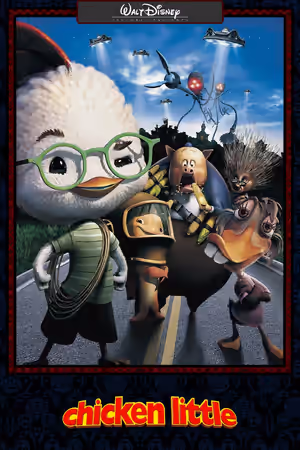 Chicken Little (2005) Set poster