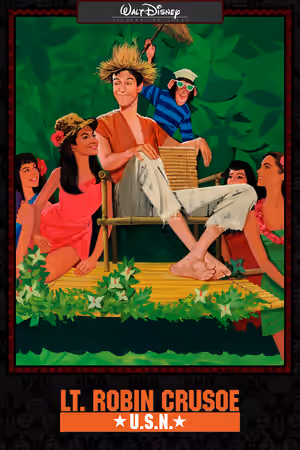 Lt. Robin Crusoe U.S.N. (1966) Set poster
