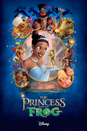 The Princess and the Frog (2009) Set poster