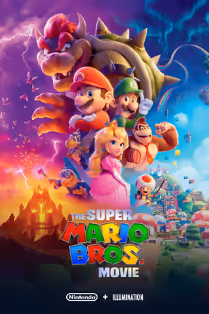 The Super Mario Bros. Movie (2023) Set poster