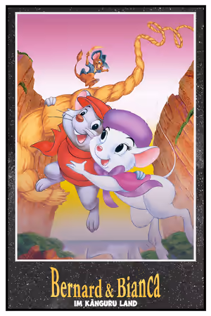 The Rescuers Down Under poster