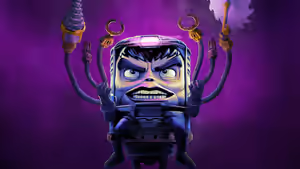 Marvel's M.O.D.O.K. (2021) Set backdrop