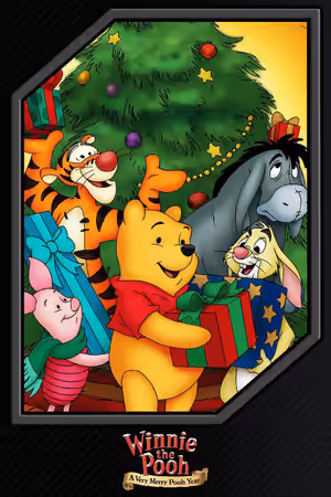 Winnie the Pooh: A Very Merry Pooh Year (2002) Set poster