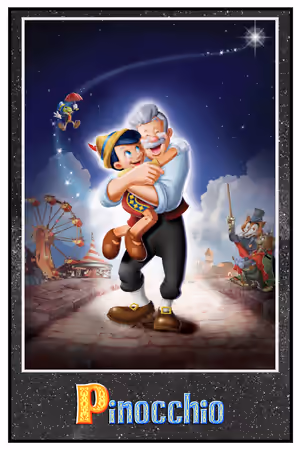 Pinocchio (1940) poster