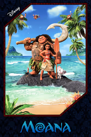 Moana (2016) Set poster
