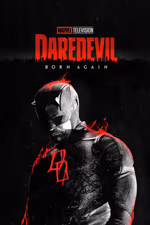 Daredevil: Born Again • Marvel Television Logo poster