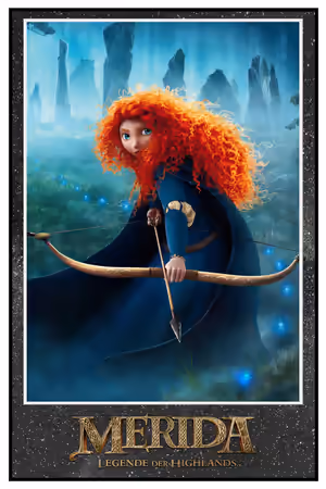 Brave (2012) - Merida Legende der Highlands poster