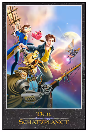 Treasure Planet (2002) - Der Scxhatzplanet poster