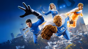 The Fantastic 4: First Steps • Marvel Studios Logo backdrop