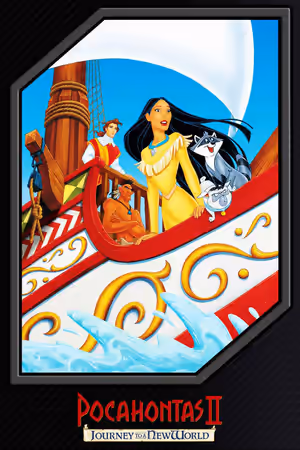 Pocahontas II: Journey to a New World poster