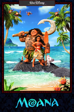 Moana (2016) Set poster