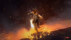 Tomb Raider: The Legend of Lara Croft (2024) Set backdrop