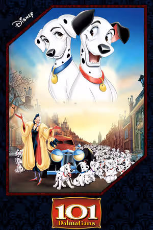 One Hundred and One Dalmatians poster