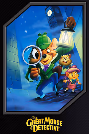 The Great Mouse Detective (1986) Set poster