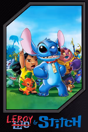 Leroy & Stitch poster