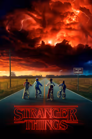 Stranger Things (2016) Set poster