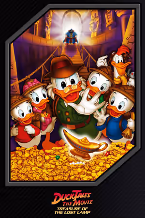 DuckTales: The Movie - Treasure of the Lost Lamp (1990) Set poster
