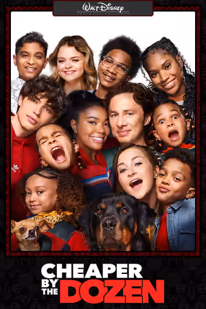 Cheaper by the Dozen (2022) Set poster