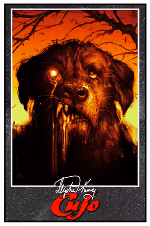 Cujo (1983) poster