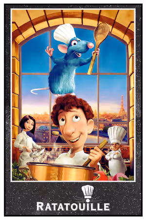 Ratatouille (2007) poster
