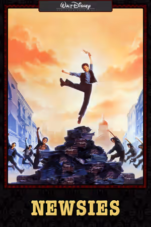 Newsies (1992) Set poster