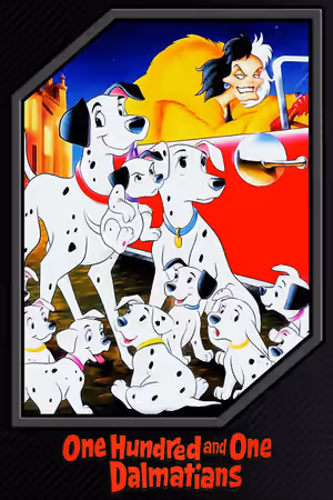 One Hundred and One Dalmatians poster